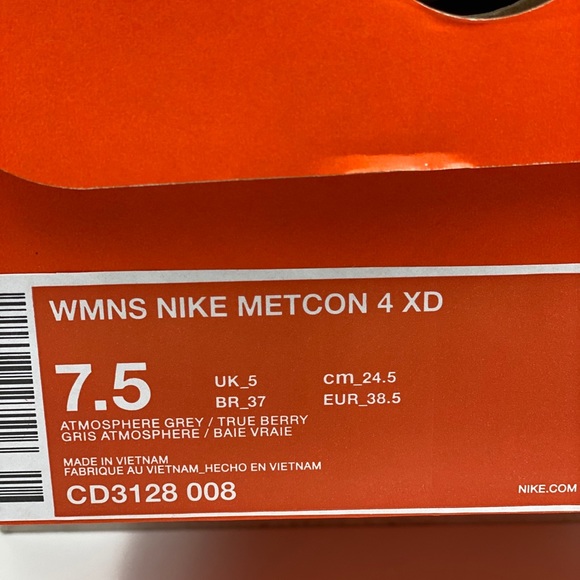 Nike Metcon 4XD True Berry - Picture 8 of 9